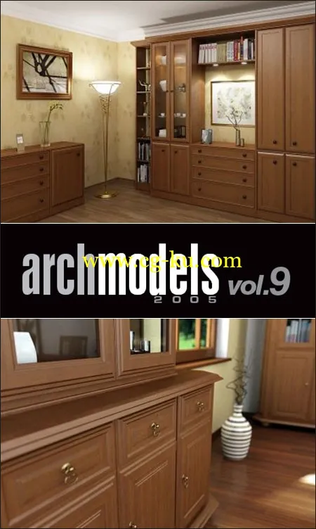 Evermotion– Archmodels vol. 9 (C4D)的图片1