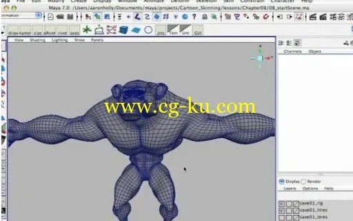 Fahrenheit - Digital SKINNING FOR FEATURE ANIMATION的图片1