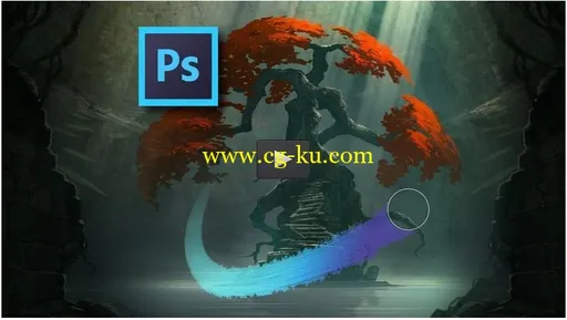 数字的景观绘画环境 Photoshop的图片1