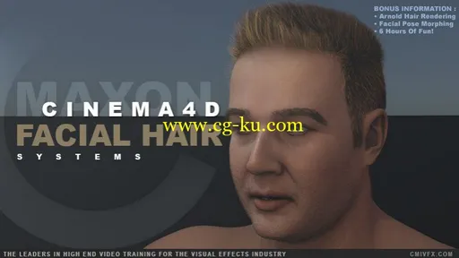 Cinema 4D Facial Hair Grooming的图片1