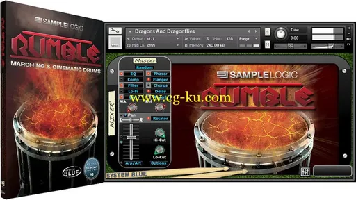 Sample Logic Rumble KONTAKT DVD9的图片1