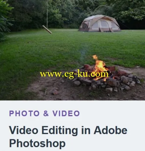 在 Adobe Photoshop 中编辑视频的图片1