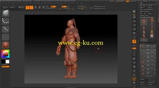 Die skulptur in zbrush 3dmotive tuch - Vol. 1的图片1