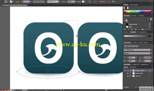 Creating a Logo and iOS Icons for a Mobile App in Illustrator的图片1