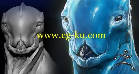 Zbrush概念艺术家雕刻教程的图片1