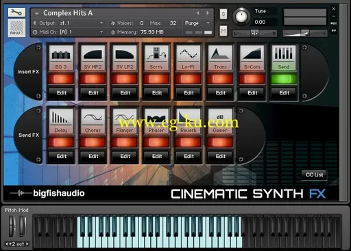 Big Fish Audio Cinematic Synth FX WAV KONTAKT的图片1