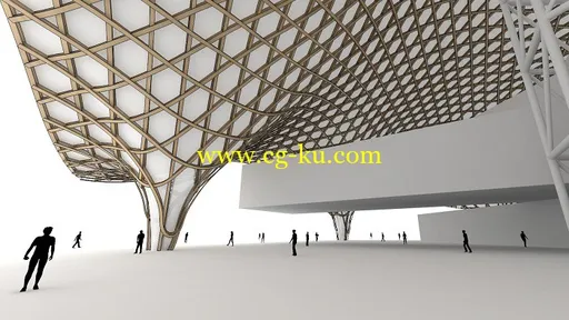 ThinkParametric – Roof Structure (Centre Pompidou Metz)的图片1