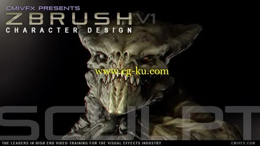 cmiVFX–ZBrush角色概念设计的图片1