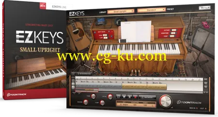 Toontrack EZkeys Small Upright v1.0.0 WinMac的图片1
