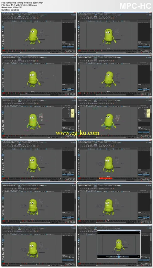 Lynda – Animating Cartoon Characters in Maya的图片1