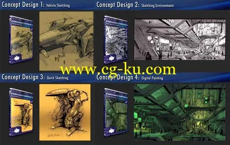 Gnomon Workshop - Concept Design Vol. 1-4的图片1