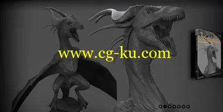 ZBrush创建高精度的龙的图片1