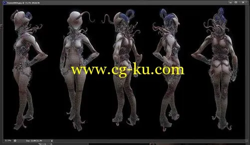 ZBrush，3DS MAX制作游戏有趣的人物的图片1