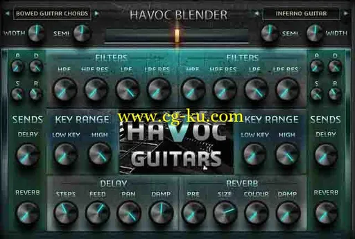 音效素材SampleCraft LLC Havoc Guitars KONTAKT的图片1