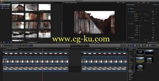 Final Cut Pro X Splits Screen Essentials & Advanced的图片1