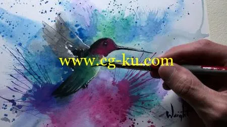 Watercolor Painting Workshop Hummingbird - with Joel Wright的图片1