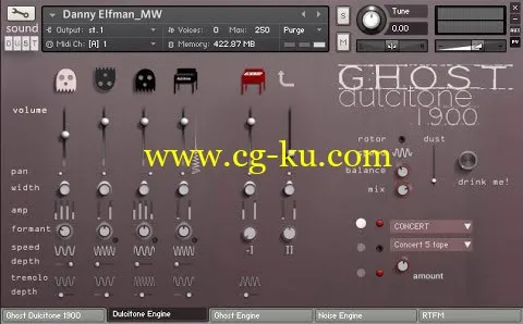 音效下载sound DUST Ghost Dulcitone 1900 KONTAKT的图片1