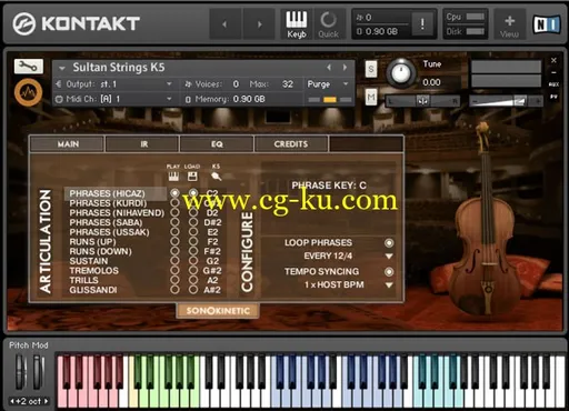 音效下载Sonokinetic Sultan Strings KONTAKT的图片1