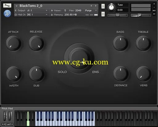 音效下载Wavesfactory BlackToms 2.0 KONTAKT的图片1