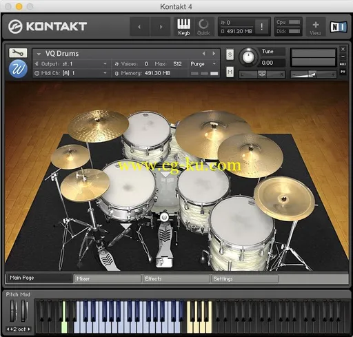 音效下载Wavesfactory VQ Drums KONTAKT的图片1