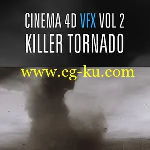 cinema4D建模和贴图 Turbulence FD技术AfterEffects合成最后龙卷风的图片1