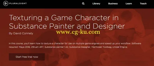 Texturing a Game Character in Substance Painter and Designer with David Connely (2016)的图片1