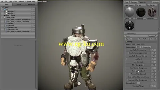 Texturing a Game Character in Substance Painter and Designer with David Connely (2016)的图片2