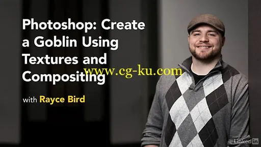 Lynda – Photoshop Create a Goblin Using Textures and Compositing的图片1