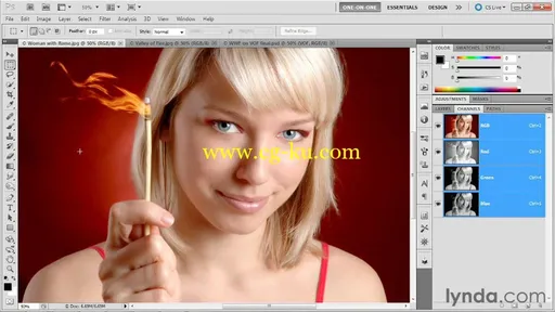 Lynda – Photoshop Masking and Compositing Hair的图片1