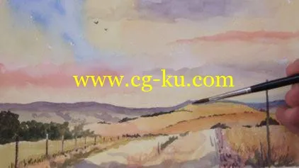 Paint Landscapes in Watercolor Part 1的图片1