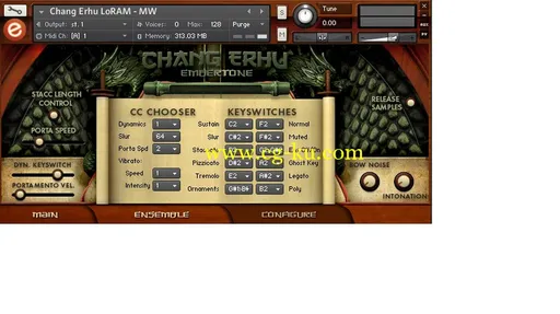 音效下载Embertone Chang Erhu KONTAKT的图片1
