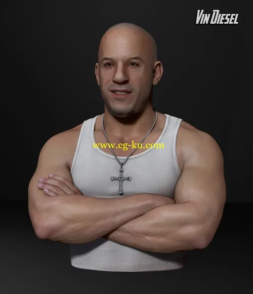 3D Model – Vin Diesel的图片1