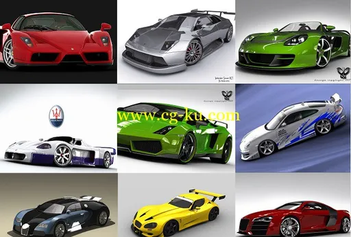 3D Models – Car Collection的图片1