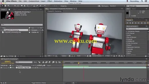 CINEMA 4D Lite for After Effects Getting Started的图片1