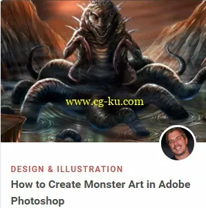 Tutsplus – How to Create Monster Art in Adobe Photoshop的图片1