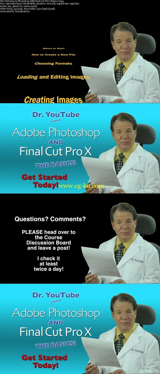 Enjoy Adobe Photoshop  Final Cut Pro The Basics的图片2