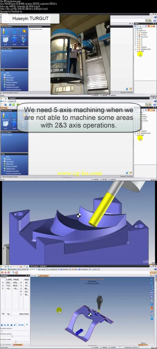 Easy Learn CNC 5axis CAM Applications For TopSolid 7.9 Users的图片2