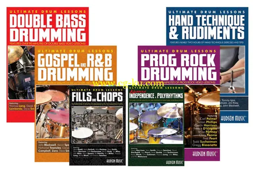 Hudson Music – Ultimate Drum Lessons DVD Value Pack的图片1