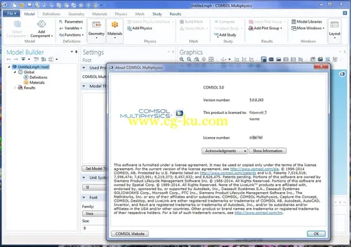 COMSOL Multiphysics 5.0 Windows/MacOsx/Linux Multilanguage的图片3