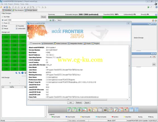 ESTECO ModeFRONTIER 2014.1 V4.6 Win/Linux/Unix/Mac的图片2