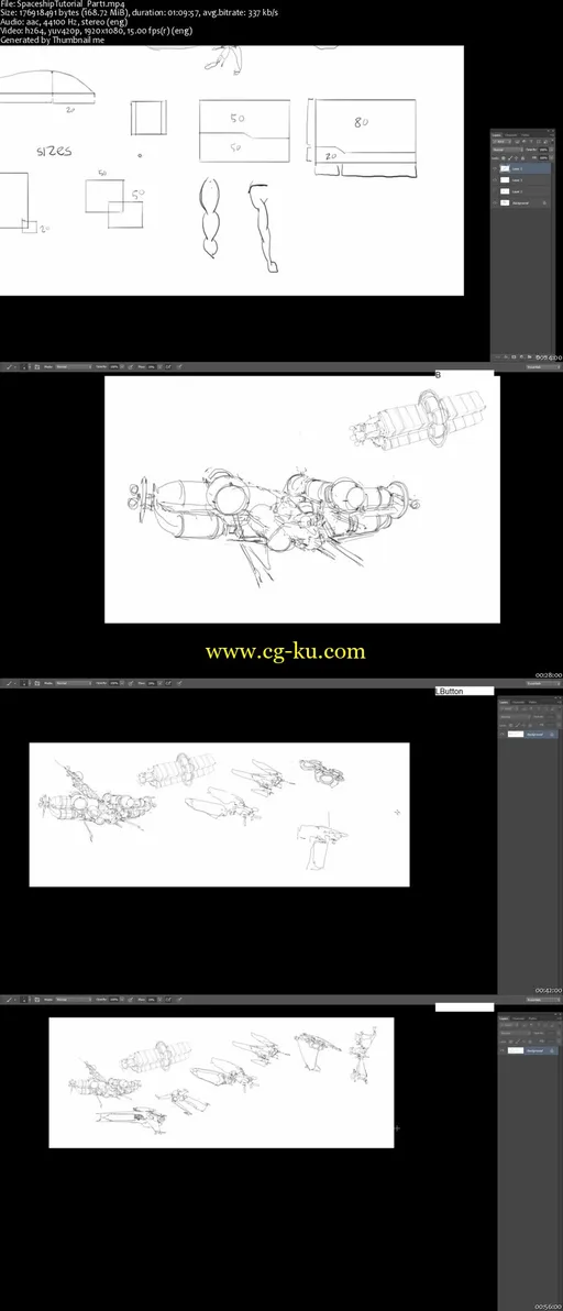 Gumroad – Modo Spaceship Tutorial By Vaughan Ling的图片2