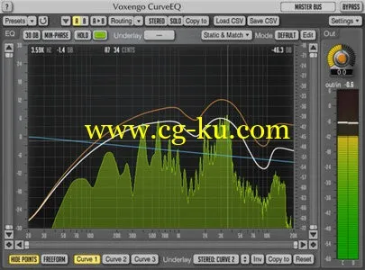 Voxengo CurveEQ 3.4 Win/Mac的图片1
