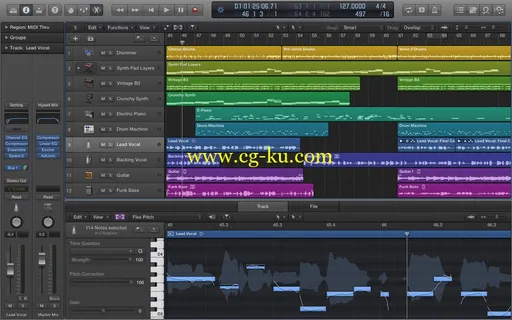 Apple Logic Pro X V10.2.2 Multilingual MacOSX的图片2