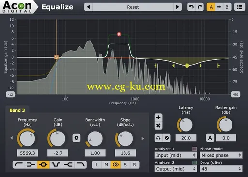 Acon Digital Equalize V1.2.2 WiN / OSX的图片1