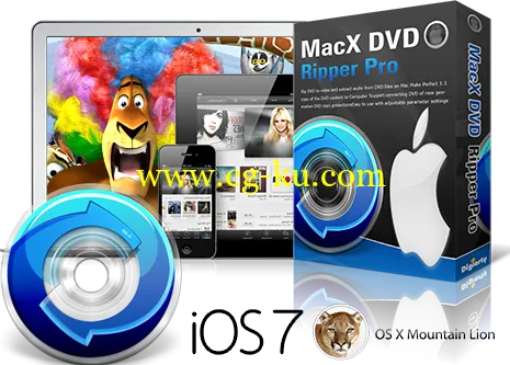 MacX DVD Ripper Pro 4.6.2 MacOSX的图片1