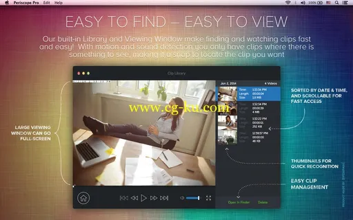 Periscope Pro 3.2 MacOSX的图片1