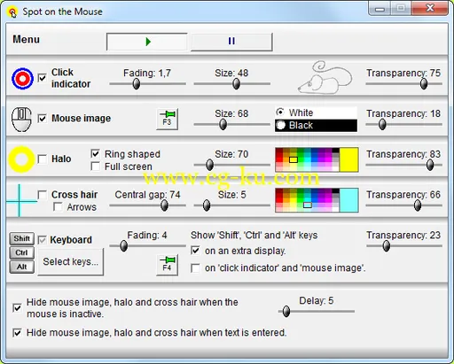 SpotOnTheMouse 2.6.0 Multilingual的图片1