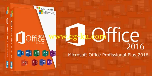 Microsoft Office 2016 Pro Plus 16.0.4312.1000 (April 2016)的图片1