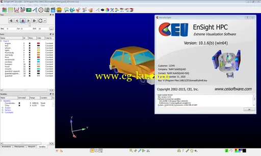 CEI EnSight 10.1.6(b)Win/Linux/Macosx的图片2