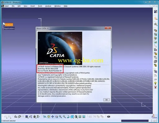 DS CATIA V5-6R2014 SP6 Update X32/X64的图片2